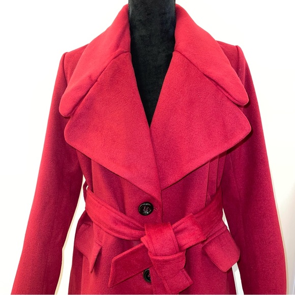 DARK READ VINTAGE LONG COAT - Picture 3 of 14